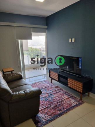 Imagem Apartamento com 1 Quarto para Alugar, 47 m² em Campo Belo - São Paulo Imagem Apartamento com 1 Quarto para Alugar, 47 m² em Campo Belo - São Paulo