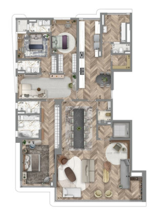 Imagem Apartamento com 4 Quartos à Venda, 259 m² em Perdizes - São Paulo Imagem Apartamento com 4 Quartos à Venda, 259 m² em Perdizes - São Paulo