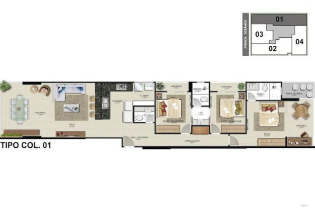 Imagem Apartamento com 2 Quartos à Venda, 74 m² em Praia Do Morro - Guarapari Imagem Apartamento com 2 Quartos à Venda, 74 m² em Praia Do Morro - Guarapari