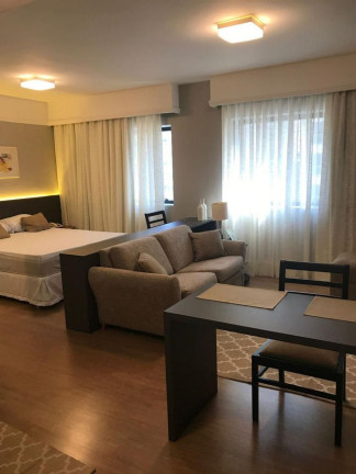 Imagem Flat com 1 Quarto à Venda, 30 m² em Moema - São Paulo Imagem Flat com 1 Quarto à Venda, 30 m² em Moema - São Paulo