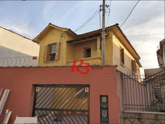 Sobrado com 3 Quartos à Venda ou Locação, 218 m² em Vila Matias - Santos