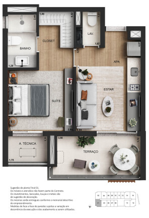 Imagem Apartamento com 1 Quarto à Venda, 41 m² em Perdizes - São Paulo