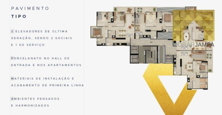 Imagem Apartamento com 3 Quartos à Venda, 88 m² em Manaíra - João Pessoa Imagem Apartamento com 3 Quartos à Venda, 88 m² em Manaíra - João Pessoa