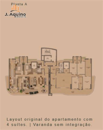 Imagem Apartamento com 3 Quartos à Venda,  em Cocó - Fortaleza