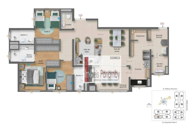Imagem Apartamento com 3 Quartos à Venda, 117 m² em Nova Petrópolis - São Bernardo Do Campo Imagem Apartamento com 3 Quartos à Venda, 117 m² em Nova Petrópolis - São Bernardo Do Campo