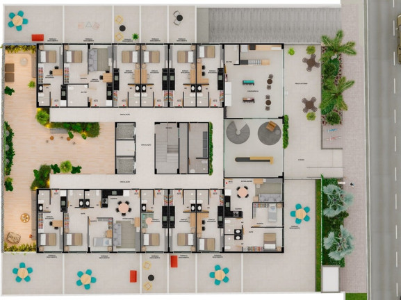 Imagem Apartamento com 2 Quartos à Venda, 70 m² em Bessa - João Pessoa Imagem Apartamento com 2 Quartos à Venda, 70 m² em Bessa - João Pessoa