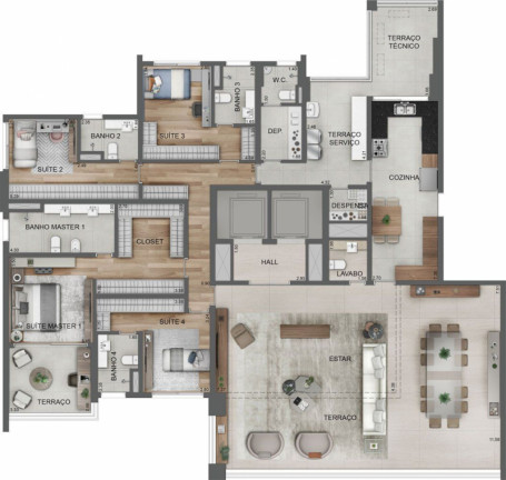 Imagem Apartamento com 4 Quartos à Venda, 280 m² em Moema - São Paulo Imagem Apartamento com 4 Quartos à Venda, 280 m² em Moema - São Paulo