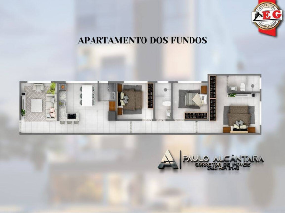 Imagem Apartamento com 3 Quartos à Venda, 93 m² em Belvedere - Coronel Fabriciano