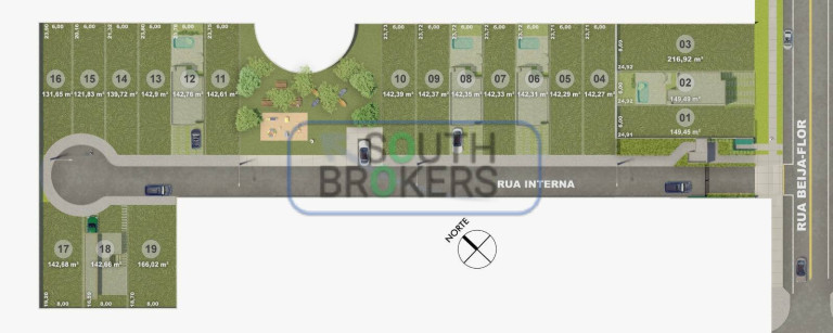 Imagem Terreno em Condomínio à Venda, 216 m² em Capela Velha - Araucária Imagem Terreno em Condomínio à Venda, 216 m² em Capela Velha - Araucária