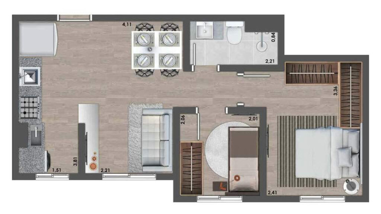 Imagem Imóvel com 2 Quartos à Venda, 40 m² em Vila São João - Guarulhos Imagem Imóvel com 2 Quartos à Venda, 40 m² em Vila São João - Guarulhos