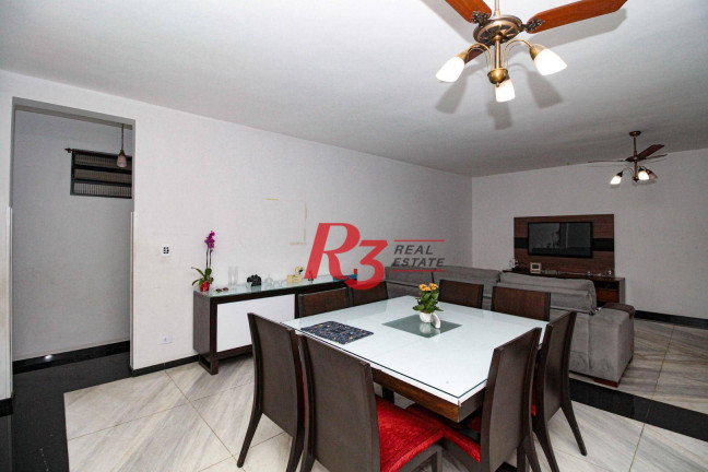 Imagem Casa com 4 Quartos à Venda, 203 m² em Campo Grande - Santos Imagem Casa com 4 Quartos à Venda, 203 m² em Campo Grande - Santos