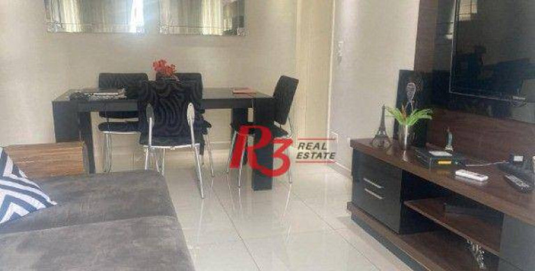 Apartamento com 2 Quartos para Alugar, 70 m² em Aparecida - Santos
