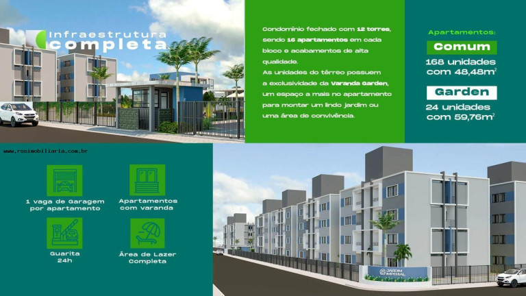 Imagem Apartamento com 2 Quartos à Venda, 50 m² em Mumbaba - João Pessoa