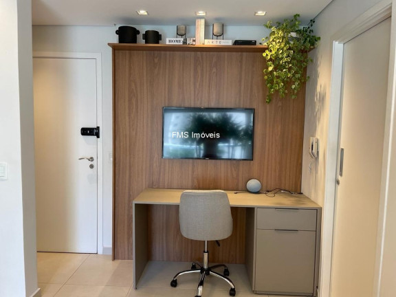 Imagem Imóvel com 1 Quarto à Venda, 35 m² em Santo Amaro - São Paulo