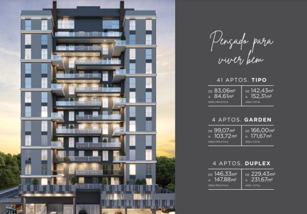 Imagem Apartamento com 3 Quartos à Venda, 84 m² em Centro - São José Dos Pinhais