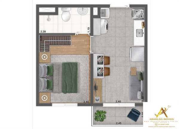 Imagem Apartamento com 1 Quarto à Venda, 27 m² em Bras - São Paulo Imagem Apartamento com 1 Quarto à Venda, 27 m² em Bras - São Paulo