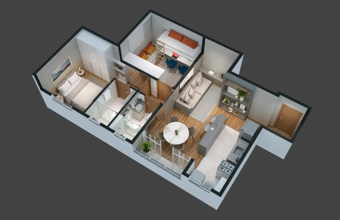 Imagem Apartamento com 2 Quartos à Venda, 52 m² em Caiçaras - Belo Horizonte Imagem Apartamento com 2 Quartos à Venda, 52 m² em Caiçaras - Belo Horizonte