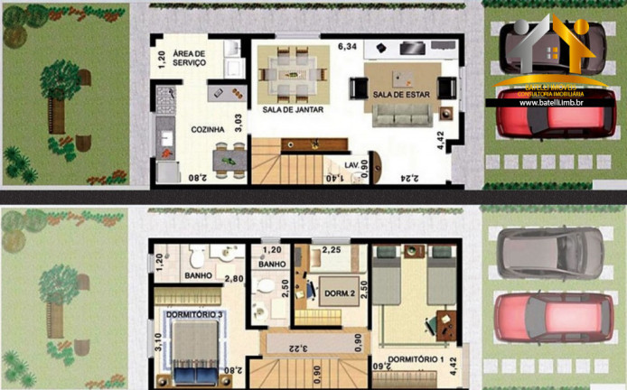 Imagem Casa de Condomínio com 3 Quartos à Venda, 90 m² em Jardim Belizário - Cotia Imagem Casa de Condomínio com 3 Quartos à Venda, 90 m² em Jardim Belizário - Cotia