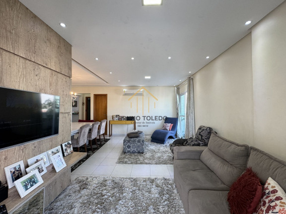 Imagem Apartamento com 3 Quartos à Venda, 123 m² em Guilhermina - Praia Grande