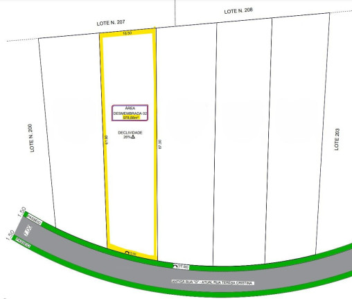 Terreno à Venda, 978 m² em Jardim Salaco - Teresópolis