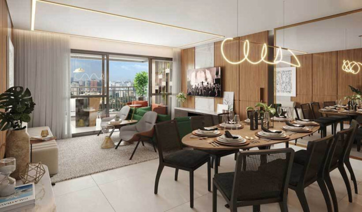 Imagem Apartamento com 3 Quartos à Venda, 128 m² em City América - São Paulo
