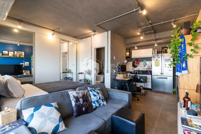 Imagem Apartamento com 1 Quarto à Venda, 44 m² em Brooklin - São Paulo Imagem Apartamento com 1 Quarto à Venda, 44 m² em Brooklin - São Paulo