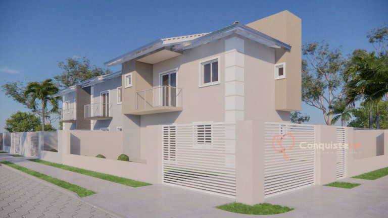 Casa com 2 Quartos à Venda, 79 m² em Praia Do Ervino - São Francisco Do Sul