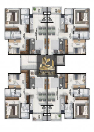 Imagem Apartamento com 2 Quartos à Venda, 54 m² em Nova Palhoça - Palhoça Imagem Apartamento com 2 Quartos à Venda, 54 m² em Nova Palhoça - Palhoça