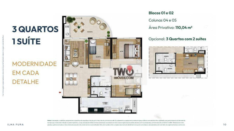 Imagem Apartamento com 3 Quartos à Venda, 110 m² em Barra Da Tijuca - Rio De Janeiro