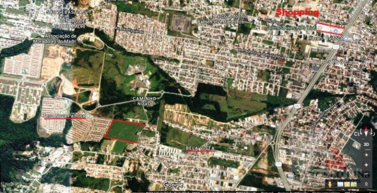 Imagem Imóvel à Venda, 100.000 m² em Bela Vista - Palhoça