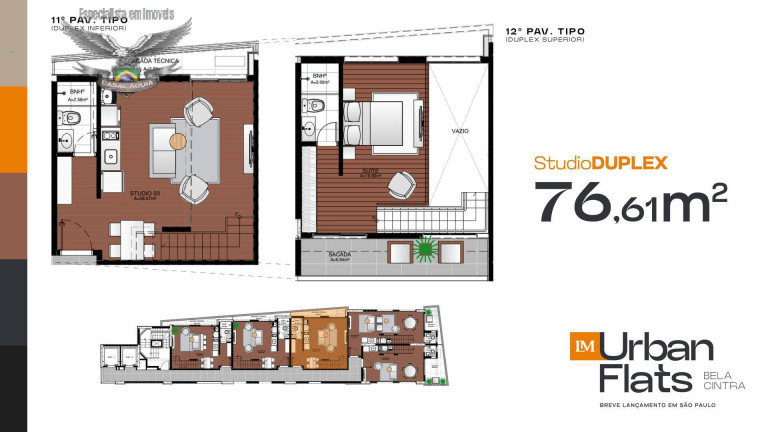 Imagem Studio com 1 Quarto à Venda, em Consolação - São Paulo Imagem Studio com 1 Quarto à Venda, em Consolação - São Paulo