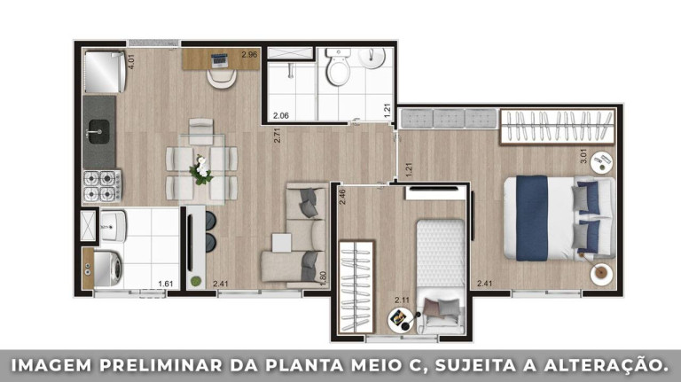 Imagem Apartamento à Venda, 35 m² em Pedreira - São Paulo