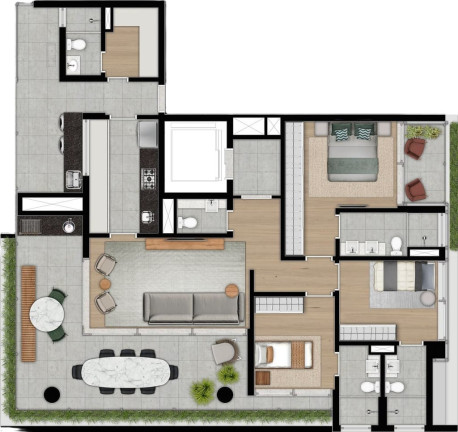 Imagem Apartamento com 4 Quartos à Venda, 194 m² em Moema - São Paulo Imagem Apartamento com 4 Quartos à Venda, 194 m² em Moema - São Paulo