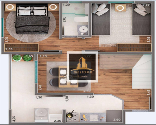 Imagem Cobertura com 2 Quartos à Venda, 104 m² em Parque Residencial Flamboyant - São José Dos Campos Imagem Cobertura com 2 Quartos à Venda, 104 m² em Parque Residencial Flamboyant - São José Dos Campos