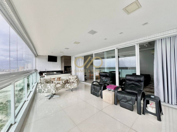 Imagem Apartamento com 3 Quartos à Venda, 200 m² em Canto Do Forte - Praia Grande