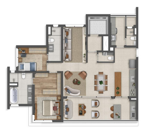 Imagem Apartamento com 3 Quartos à Venda, 127 m² em Vila Madalena - São Paulo Imagem Apartamento com 3 Quartos à Venda, 127 m² em Vila Madalena - São Paulo