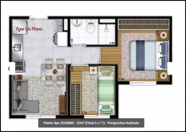 Imagem Apartamento com 2 Quartos à Venda, 2 m² em Vila Nova Curuçá - São Paulo