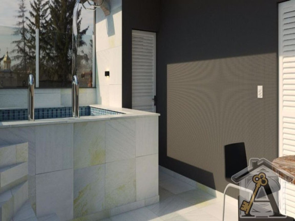Imagem Casa com 2 Quartos à Venda, 115 m² em Marapé - Santos Imagem Casa com 2 Quartos à Venda, 115 m² em Marapé - Santos