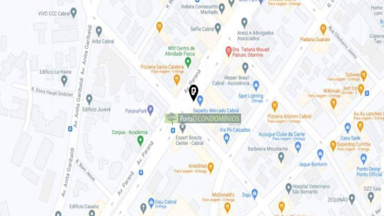 Imagem Apartamento com 2 Quartos à Venda, 135 m² em Cabral - Curitiba