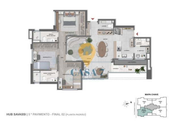 Imagem Apartamento com 3 Quartos à Venda, 99 m² em Savassi - Belo Horizonte