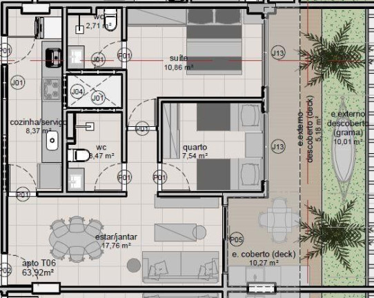 Imagem Apartamento com 2 Quartos à Venda, 64 m² em Intermares - Cabedelo Imagem Apartamento com 2 Quartos à Venda, 64 m² em Intermares - Cabedelo