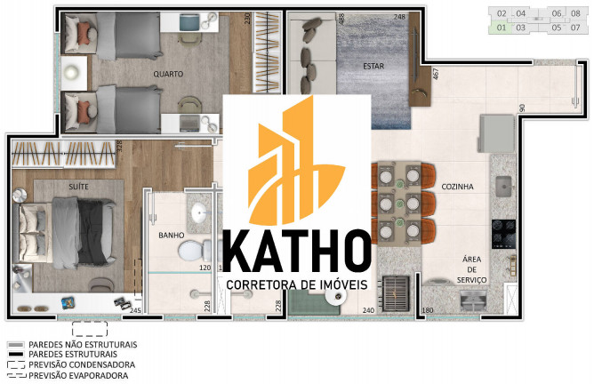 Imagem Apartamento com 2 Quartos à Venda, 54 m² em Eldorado - Contagem Imagem Apartamento com 2 Quartos à Venda, 54 m² em Eldorado - Contagem