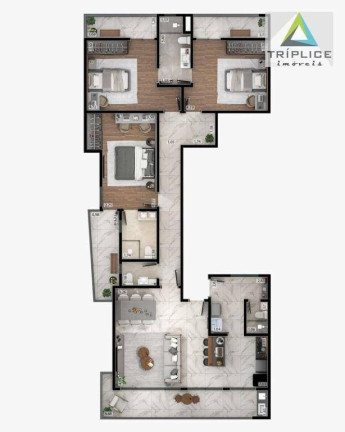 Imagem Apartamento com 3 Quartos à Venda, 140 m² em Aeroporto - Juiz De Fora Imagem Apartamento com 3 Quartos à Venda, 140 m² em Aeroporto - Juiz De Fora
