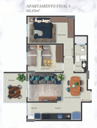 Imagem Apartamento com 2 Quartos à Venda, 60 m² em Canto Do Forte - Praia Grande Imagem Apartamento com 2 Quartos à Venda, 60 m² em Canto Do Forte - Praia Grande