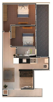 Imagem Apartamento com 2 Quartos à Venda, 70 m² em São Vicente - Itajaí Imagem Apartamento com 2 Quartos à Venda, 70 m² em São Vicente - Itajaí