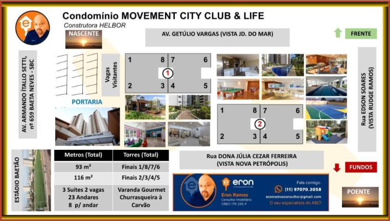 Imagem Apartamento com 3 Quartos à Venda, 116 m²