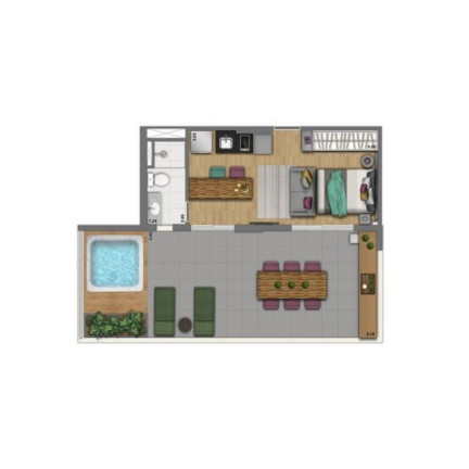 Imagem Apartamento com 1 Quarto à Venda, 30 m² em Consolação - São Paulo