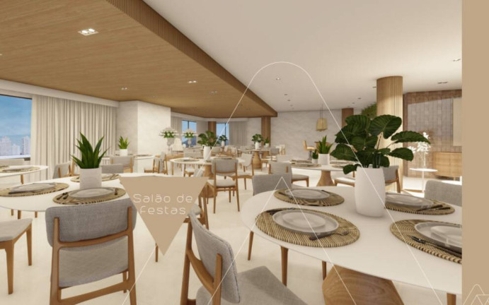 Imagem Apartamento com 2 Quartos à Venda, 105 m² em Canto Do Forte - Praia Grande