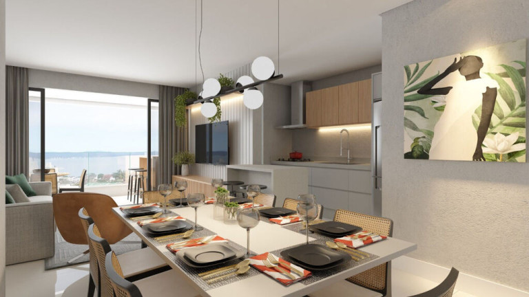 Imagem Apartamento com 2 Quartos à Venda, 80 m² em Perequê - Porto Belo