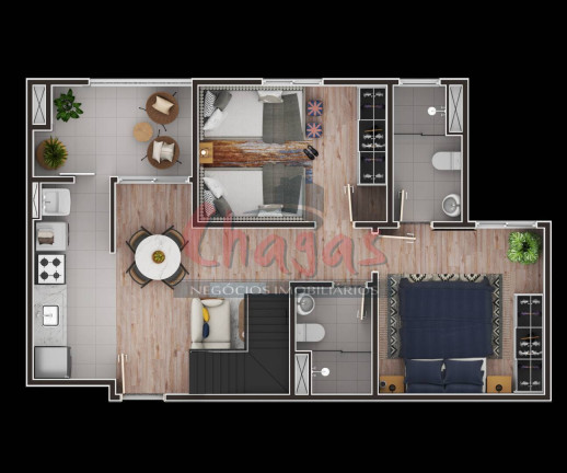 Imagem Apartamento com 2 Quartos à Venda, 61 m² em Martim De Sá - Caraguatatuba Imagem Apartamento com 2 Quartos à Venda, 61 m² em Martim De Sá - Caraguatatuba